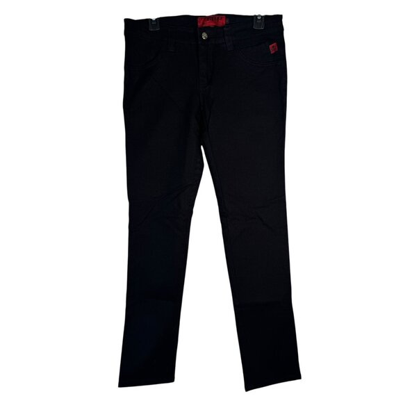 Tripp Nyc Black Denim Skinny Jeans Pants Goth Punk Emo Grunge Metal Alternative - Picture 1 of 6
